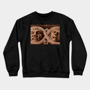 The Faces Of Old City Hall - 4 © Crewneck Sweatshirt